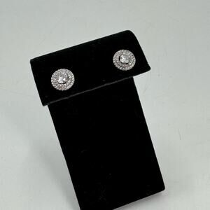 NWOT Sterling Silver Cubic Zirconia Studd earrings